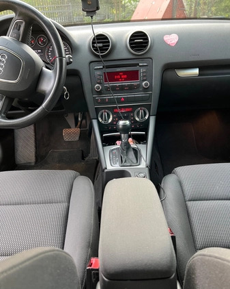 Audi A3 cena 25000 przebieg: 221751, rok produkcji 2010 z Wrocław małe 172